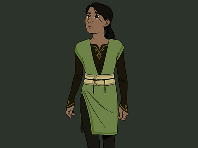 A girl looking upward character character art character design characterart characterdesign digital art digitalart
