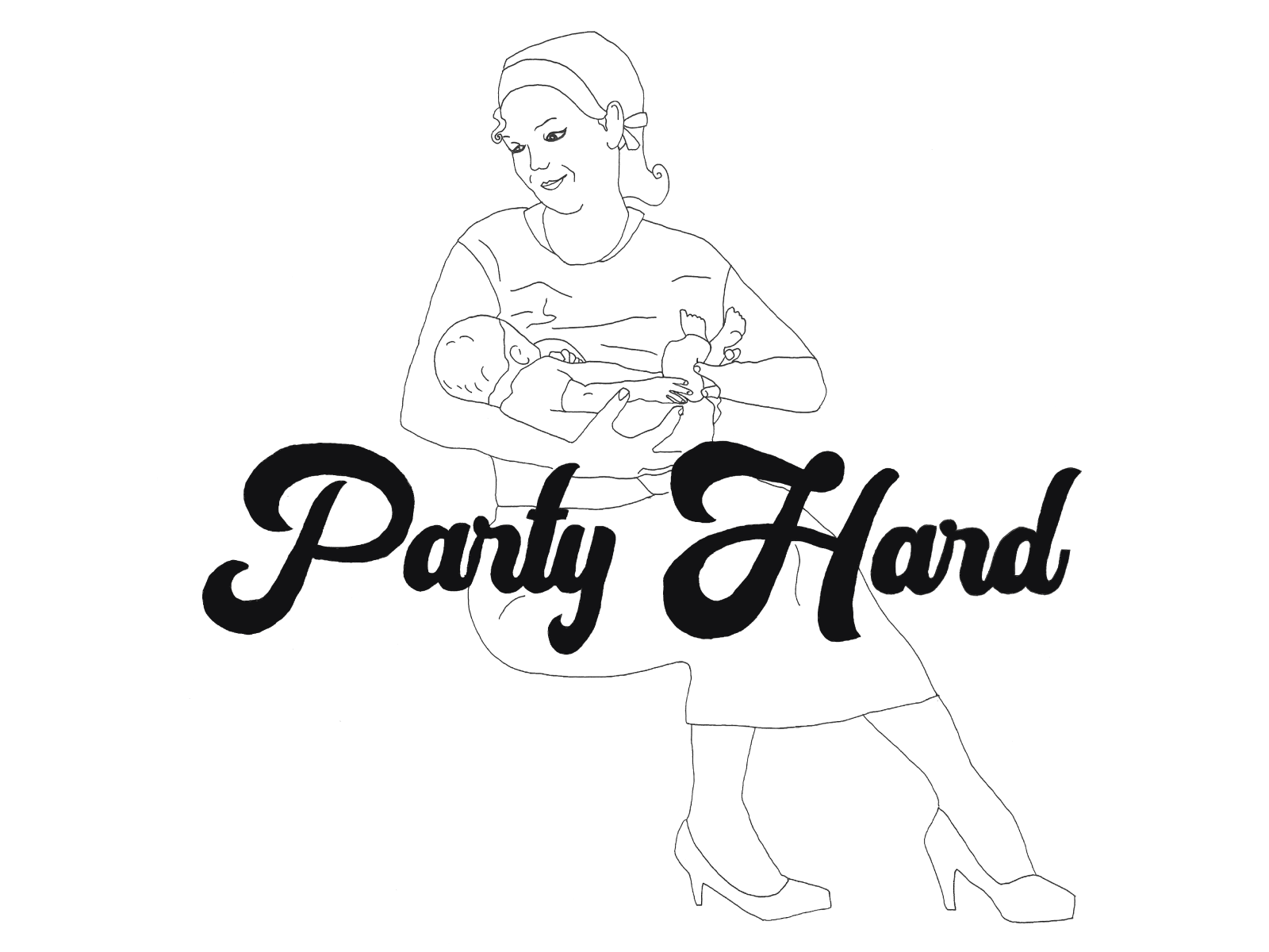 party-hard-by-sharon-taylor-on-dribbble