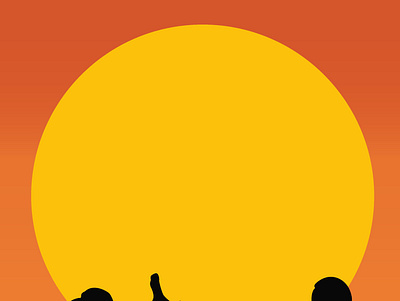 Capoeira capoeira illustration martial arts sunset vector vector illustration
