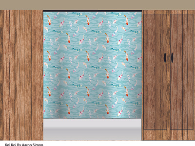 Koi Koi Shower Curtain