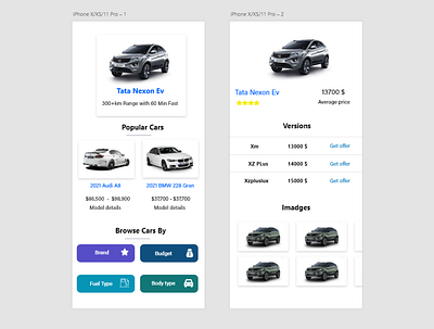 Cars Market app design designer mobile mobile app design ui ui designer ux ux designer web