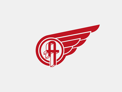 Logo identity logo personal wings