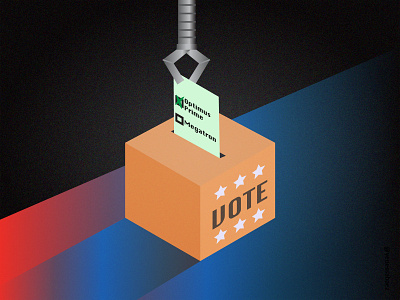 Vote Like your Galaxy Depends On It adobe illustrator illustration scifi vector vote voter awareness voter registration voting