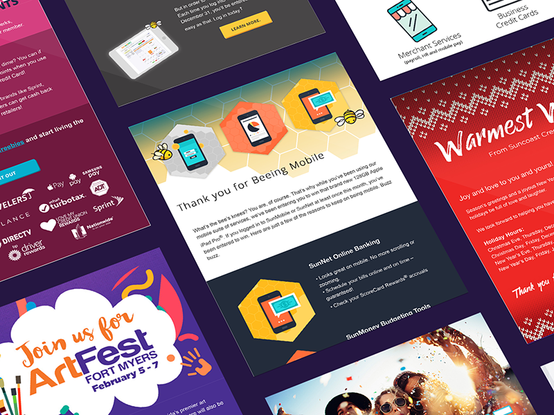 Email Design Portfolio by Venessa BaezJones on Dribbble