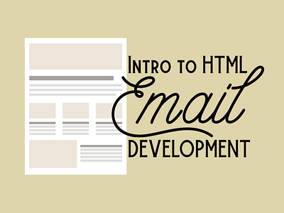 Now on Skillshare! email email development email templates html skillshare