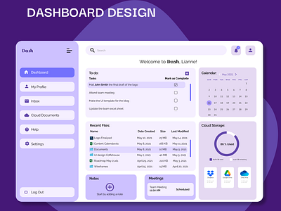 dashboard design