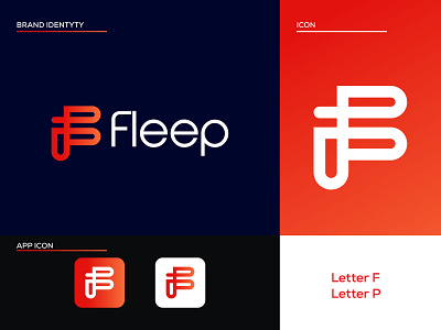 Fleep Modern logo design.