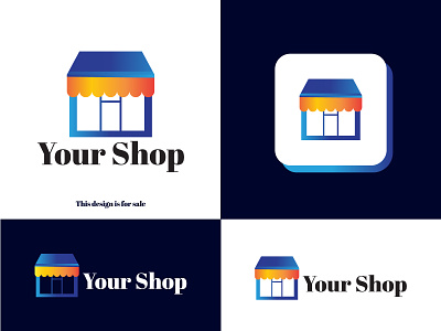 Your Shop Modern logo and app Icon. app awesome design awesome modern logo beautiful modern icon brand design brand identity branding colorful design icon modern design modern icon design modern logo modern shop new modern icon shop shop icon shop logo shopping shopping app