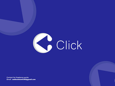 "CLICK" modern logo