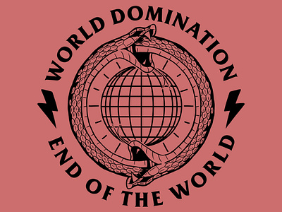 World Domination appareldesign artworkforsale designforsale graphictees merch teesdesign tshirtdesign