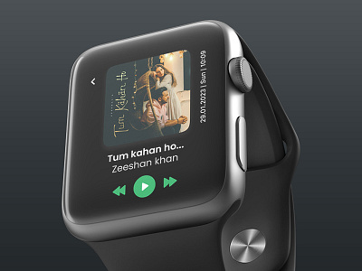 Music Player - Smart Watch #009 #DailyUi