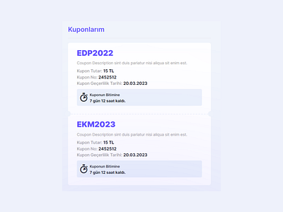 Edupick UI Ticket List Design branding css design minimal product ui