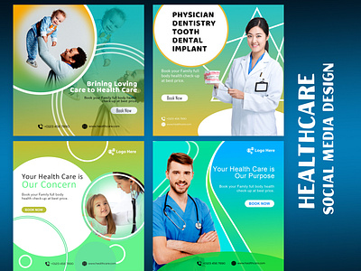 Healthcare Social Media Banner Design