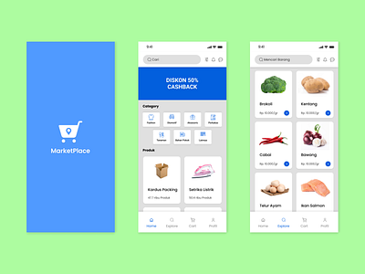 UI Design Mobile App Ecommerce app branding design icon mobile app ui design ux