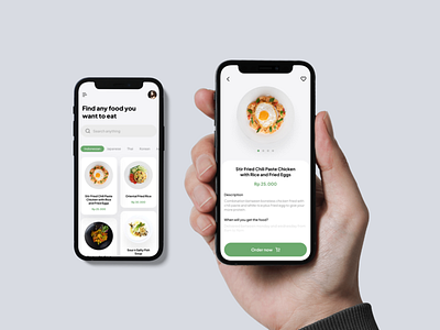 Food Delivery App mobile design uiux user interface