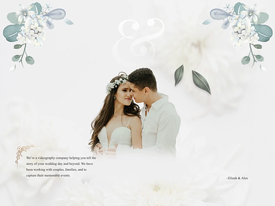 Wedding Planner, and Organizer Landing Page Motion Graphics after effects animation customwebsite engagement feminine interface interfacedesign landing page landingpagemotion modern motion graphics ui user experience user interface website design wedding event wedding organizer wedding planner