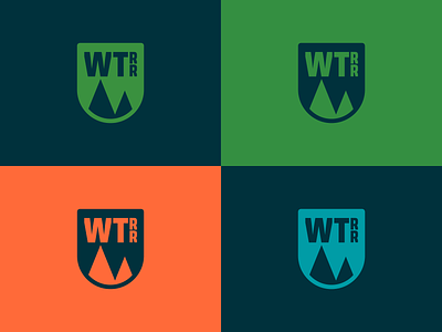 WTRR Mountain Badge // 2 albuquerque branding design graphic design identity illustration logo vector