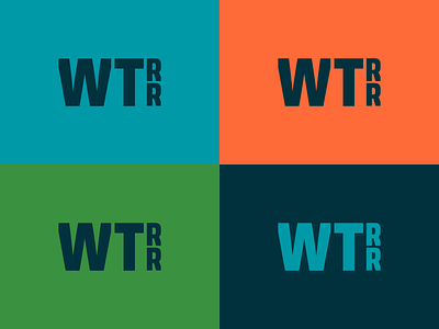 WTRR Type Logo // 4 albuquerque branding design graphic design identity illustration logo vector