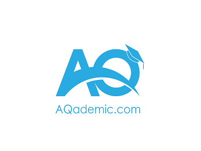 AQademic logo design branding design education illustration logo minimal vector