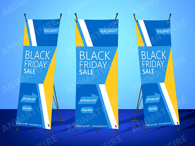 X stand banner adobe adobe illustrator adobe photoshop advertising advertisment animatifire banner banner design banners design graphic design x stand banner design