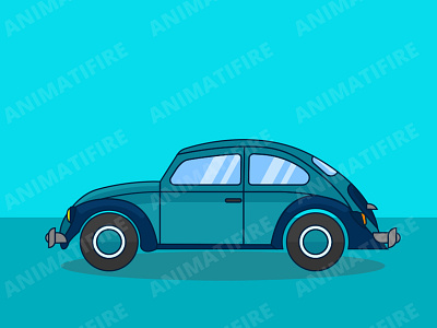 foxi car Illustration adobe adobe illustrator adobe photoshop animatifire car illustration design foxi car graphic design graphic designer graphics illustration