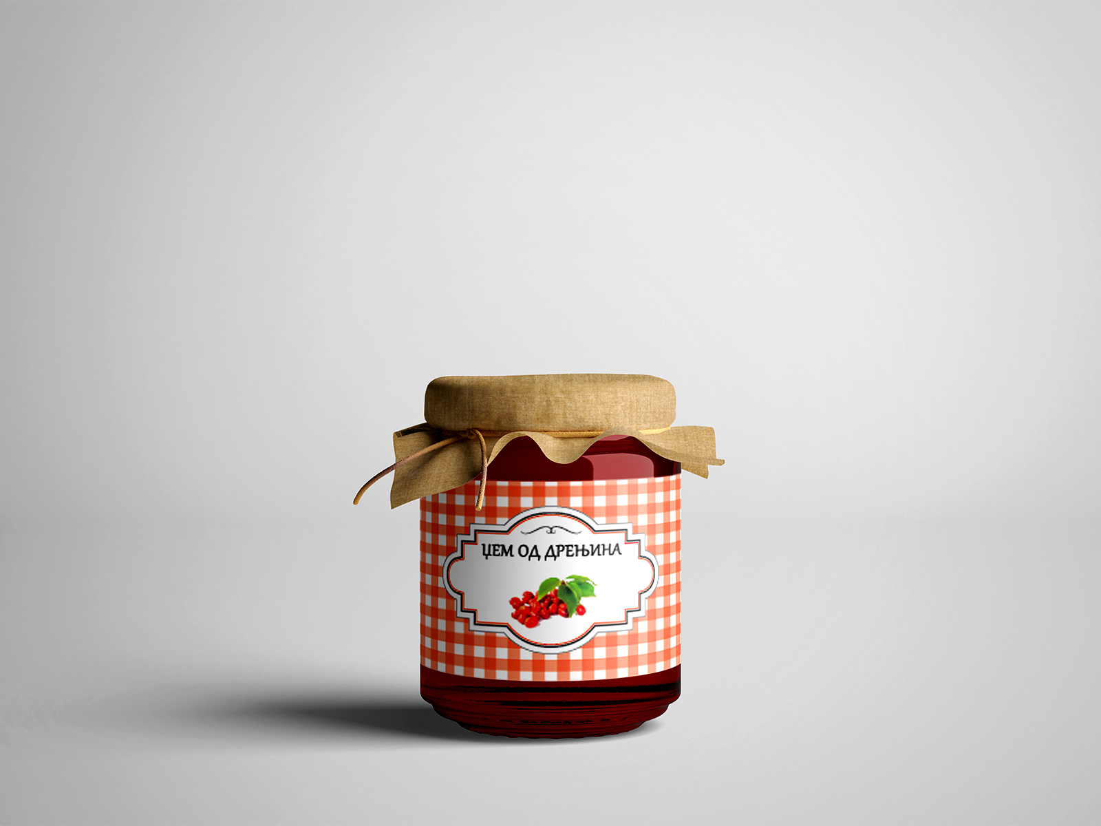 Jar label design by Natasa Ilic on Dribbble For Chutney Label Templates