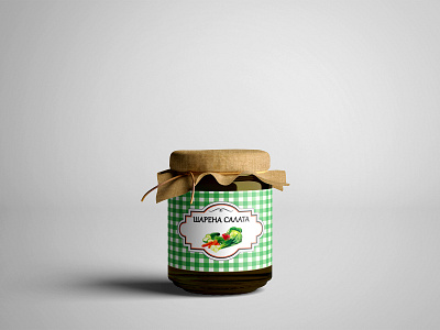 Jar label design