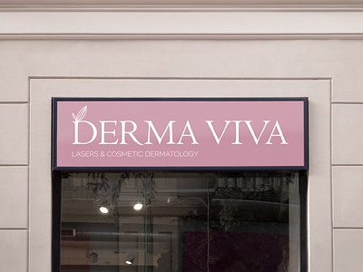 Alternative logo design - Derma Viva