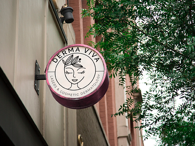 Submark logo design - Derma Viva