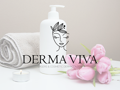 Primary logo design - Derma Viva