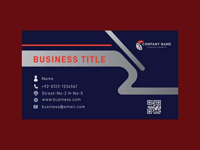 Business Card Design bunner business card design graphic design illustration logo