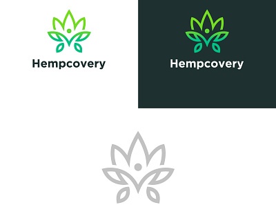 Hemprecovery Logo app art branding design flat icon illustration illustrator logo minimal vector