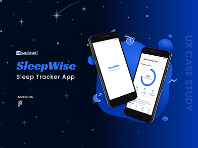 SleepWise - Sleep Tracker App app minimal sleep tracker ui ux