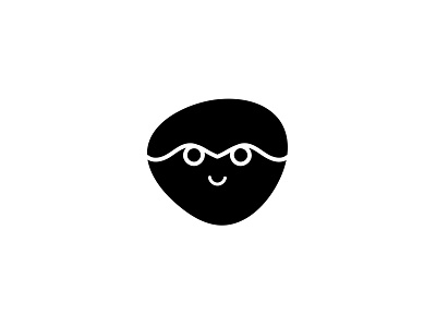 Minimal Alien Face Logo