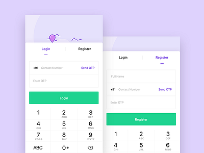 Login & Register V2 agent app housing ios login minimal new package register sign in sign up v2