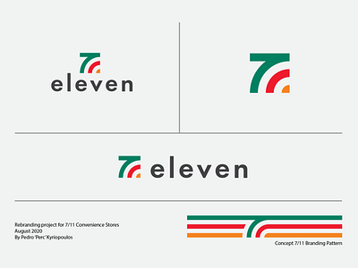 7/11 Logo Rebrand.