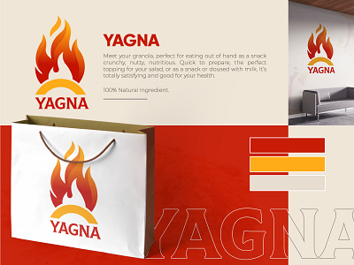 Yagna Branding brand identity brand identity designer branding graphic designer icon logo logo designer minimal