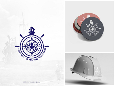 Marine Logo brand identity brand identity designer branding design graphic designer logo minimal vector