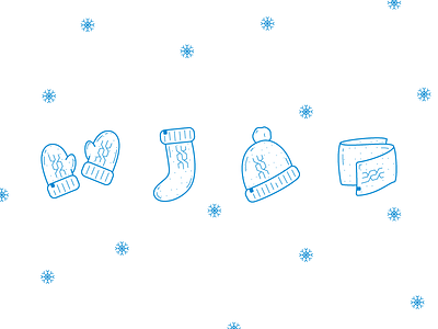 Some winter warm icons