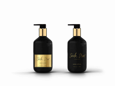 Hand Soap & Lotion | Twila True black gold hand lotion hand soap luxurious packaging