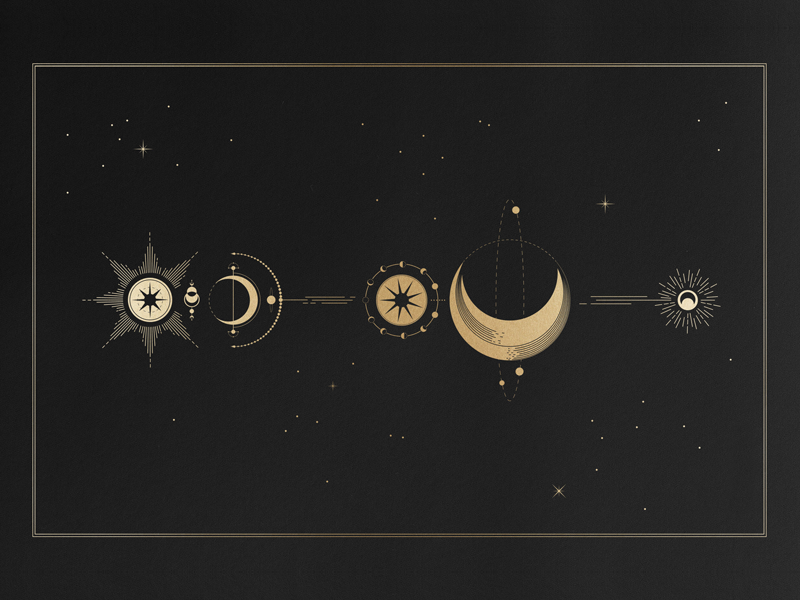 Moon Totem by Corina Nika on Dribbble