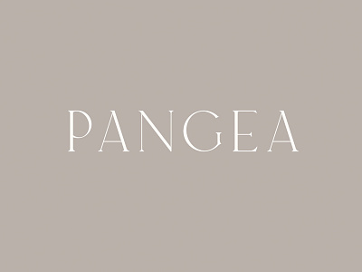 Pangea Custom Wordmark