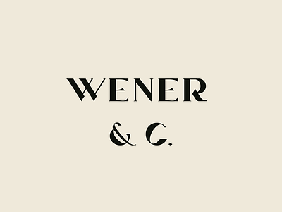 W&C Custom Wordmark bee custom eccentric font serif spiky