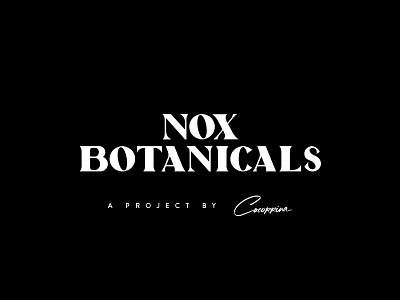 Nox Botanicals Custom Wordmark