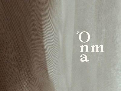 Onma Custom Wordmark cosy custom font serif soft subtle typeface warm