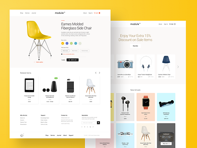 Module UI Kit Sample | Ecommerce