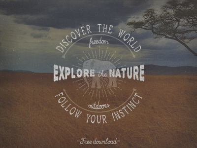 Explore the Nature Logo