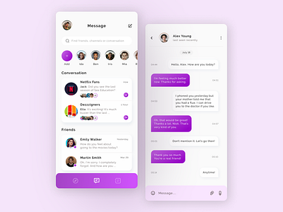 DailyUI#013 - Direct Messaging