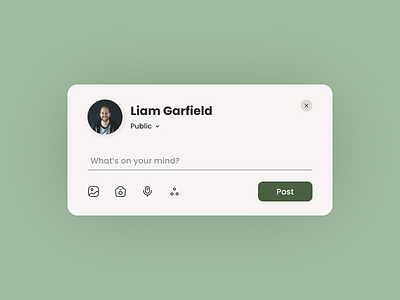 DailyUI#081 - Status Update