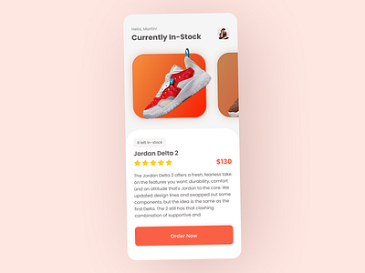 DailyUI#096 - Currently In-Stock